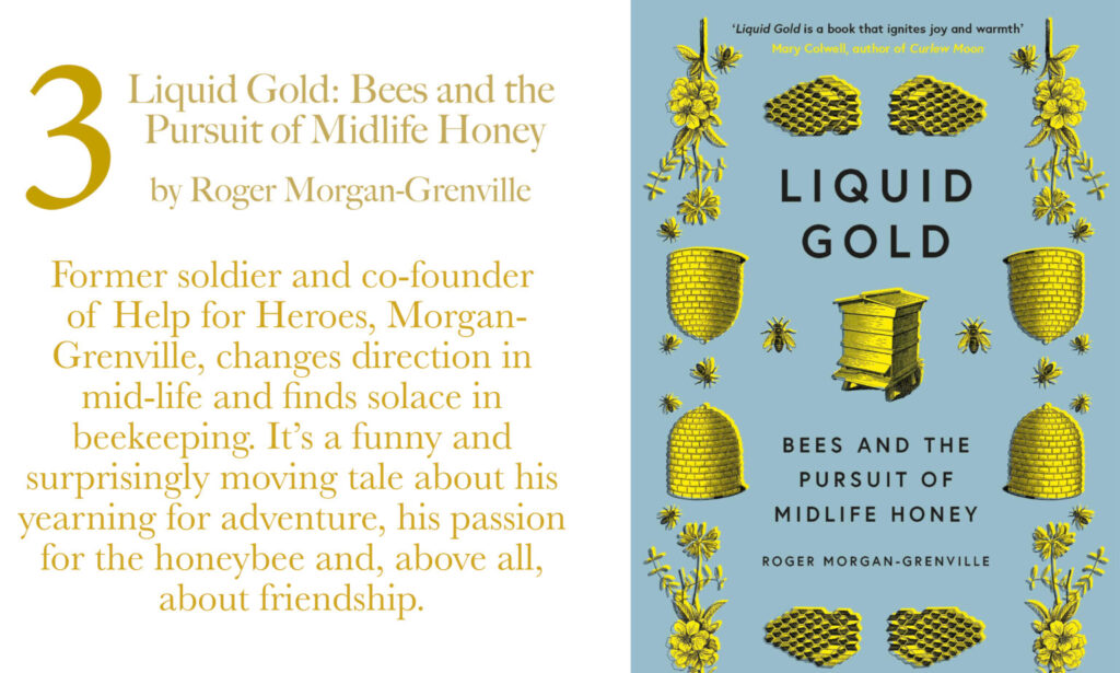 Image of book front cover with text about the book 'Liquid Gold' by Roger Morgan-Grenville