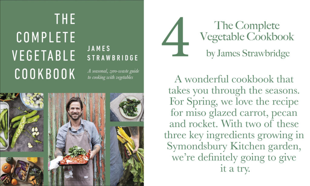 Overview and front cover of the book 'The Complete Vegetable Cookbook' by James Strawbridge